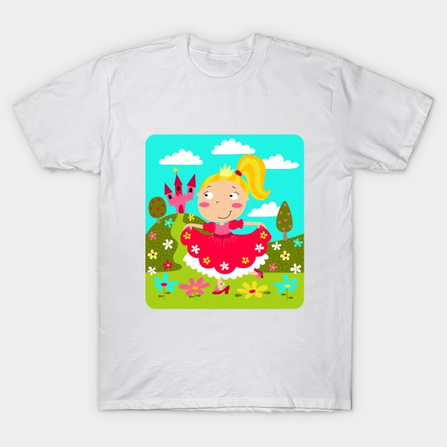 Little princess T-Shirt by JoanaJuheLaju1